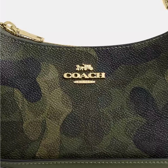 Coach Teri Mini Crossbody Bag In Signature Camo Print - Picture 4 of 9